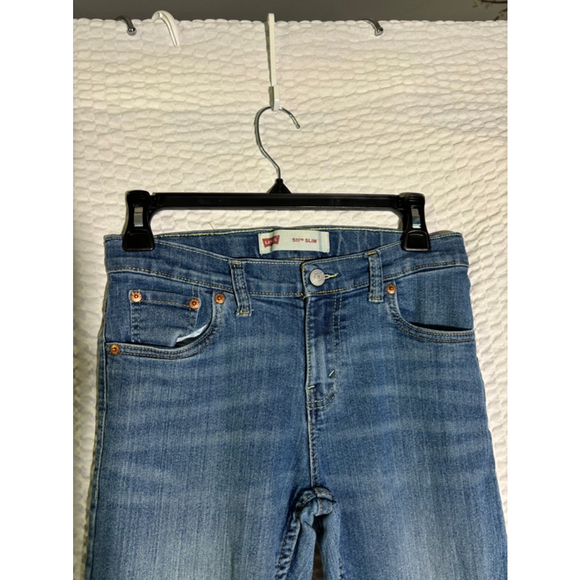 Boys Levi's Jeans Blue 14 - Picture 3 of 7